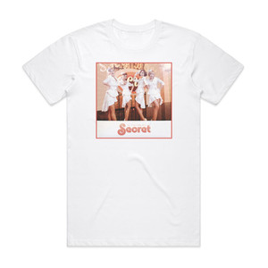 Secret Shy Boy Album Cover T-Shirt White Secret Shy Boy Album Cover T-Shirt White