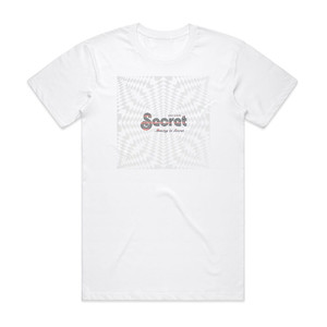Secret Moving In Secret 1 Album Cover T-Shirt White Secret Moving In Secret 1 Album Cover T-Shirt White