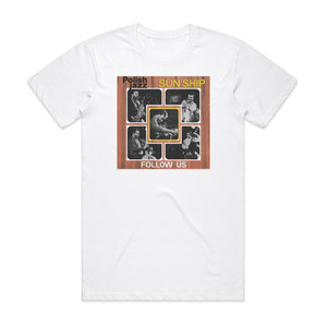 Sun Ship Follow Us Album Cover T-Shirt White
