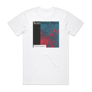 Screaming Trees Clairvoyance Album Cover T-Shirt White Screaming Trees Clairvoyance Album Cover T-Shirt White