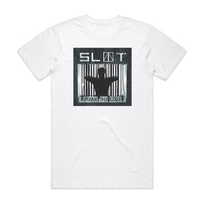 Slot Break The Code Album Cover T-Shirt White