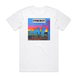 Synergy Electronic Realizations For Rock Orchestra Album Cover T-Shirt White Synergy Electronic Realizations For Rock Orchestra Album Cover T-Shirt White