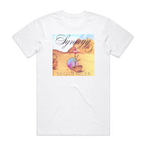Synergy Sequencer Album Cover T-Shirt White Synergy Sequencer Album Cover T-Shirt White