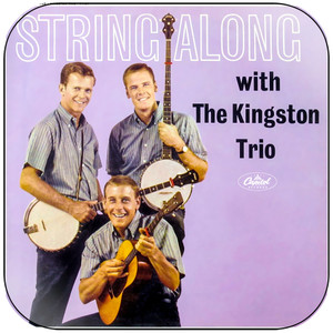 The Kingston Trio String Along Album Cover Sticker