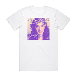 Samantha James Wings Of Faith Album Cover T-Shirt White Samantha James Wings Of Faith Album Cover T-Shirt White