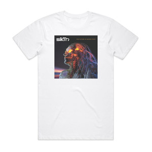 SikTh The Future In Whose Eyes Album Cover T-Shirt White SikTh The Future In Whose Eyes Album Cover T-Shirt White