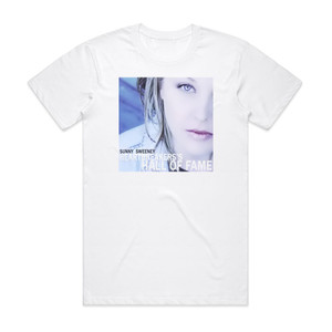 Sunny Sweeney Heartbreakers Hall Of Fame Album Cover T-Shirt White Sunny Sweeney Heartbreakers Hall Of Fame Album Cover T-Shirt White