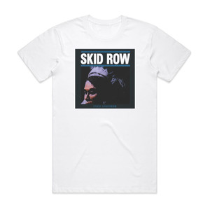 Skid Row Into Another Album Cover T-Shirt White Skid Row Into Another Album Cover T-Shirt White