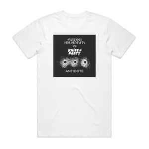 Swedish House Mafia Antidote Album Cover T-Shirt White Swedish House Mafia Antidote Album Cover T-Shirt White