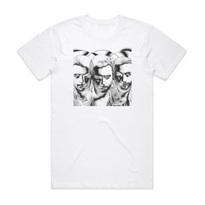 Swedish House Mafia Until Now Album Cover T-Shirt White Swedish House Mafia Until Now Album Cover T-Shirt White
