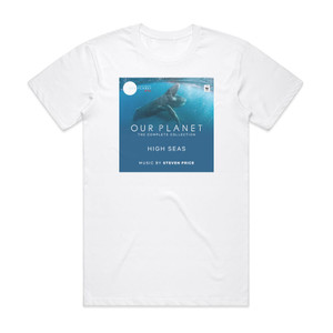 Steven Price High Seas Our Planet Episode 6 Album Cover T-Shirt White Steven Price High Seas Our Planet Episode 6 Album Cover T-Shirt White