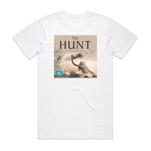Steven Price The Hunt Album Cover T-Shirt White Steven Price The Hunt Album Cover T-Shirt White