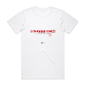 Sintech Schlampenfeuer Album Cover T-Shirt White