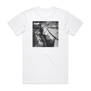 Scamp Mirror Faced Mentality Album Cover T-Shirt White