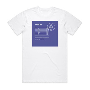 Senking Trial Album Cover T-Shirt White Senking Trial Album Cover T-Shirt White