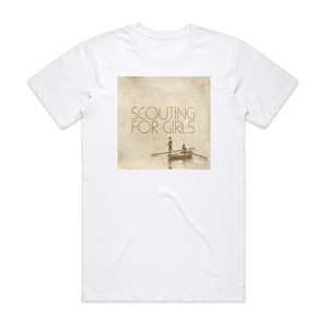 Scouting for Girls Scouting For Girls Album Cover T-Shirt White Scouting for Girls Scouting For Girls Album Cover T-Shirt White