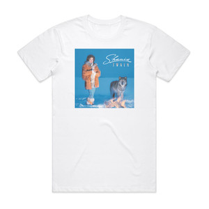 Shania Twain Shania Twain Album Cover T-Shirt White Shania Twain Shania Twain Album Cover T-Shirt White