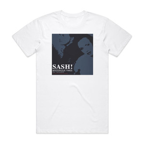Sash Mysterious Times 1 Album Cover T-Shirt White Sash Mysterious Times 1 Album Cover T-Shirt White