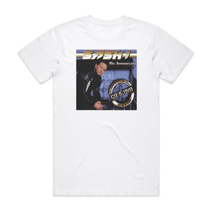 Sash 10Th Anniversary Album Cover T-Shirt White