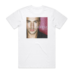 Shayne Ward Shayne Ward Album Cover T-Shirt White Shayne Ward Shayne Ward Album Cover T-Shirt White