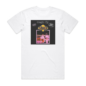 Space Magic Fly Album Cover T-Shirt White Space Magic Fly Album Cover T-Shirt White