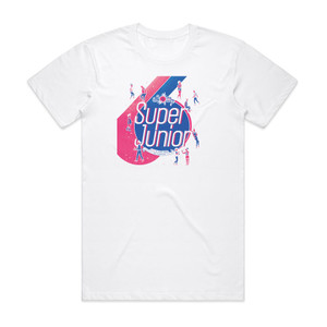 Super Junior Sexy Free Single Album Cover T-Shirt White