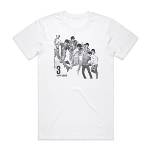 Super Junior Sorry Sorry 1 Album Cover T-Shirt White Super Junior Sorry Sorry 1 Album Cover T-Shirt White