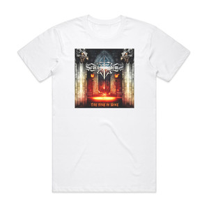Seven Kingdoms The Fire Is Mine Album Cover T-Shirt White Seven Kingdoms The Fire Is Mine Album Cover T-Shirt White