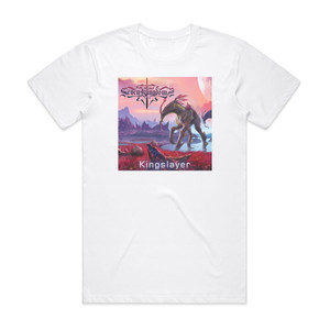 Seven Kingdoms Kingslayer Album Cover T-Shirt White Seven Kingdoms Kingslayer Album Cover T-Shirt White