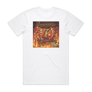 Swashbuckle Crime Always Pays Album Cover T-Shirt White Swashbuckle Crime Always Pays Album Cover T-Shirt White
