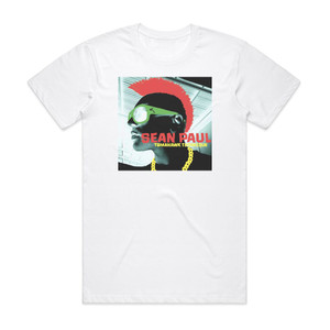 Sean Paul Tomahawk Technique Album Cover T-Shirt White