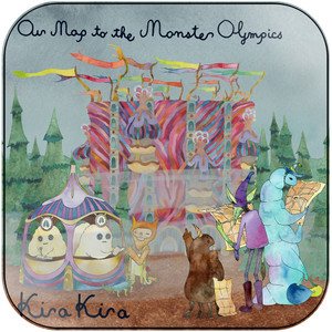 Kira Kira Our Map To The Monster Olympics Album Cover Sticker Kira Kira Our Map To The Monster Olympics Album Cover Sticker
