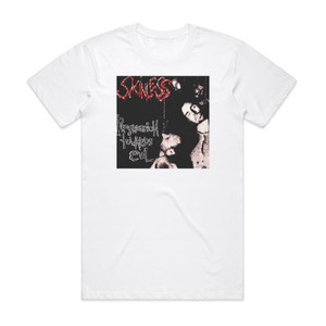 Skinless Progression Towards Evil Album Cover T-Shirt White Skinless Progression Towards Evil Album Cover T-Shirt White
