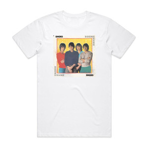 Shoes Boomerang 1 Album Cover T-Shirt White Shoes Boomerang 1 Album Cover T-Shirt White