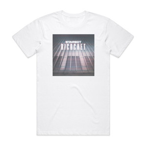 Starset Ricochet Album Cover T-Shirt White Starset Ricochet Album Cover T-Shirt White