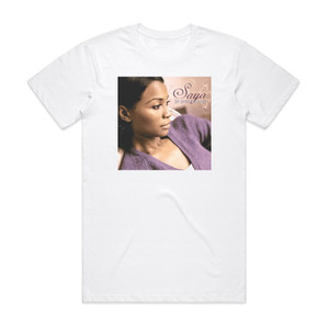 Saya Je Pense Toi Album Cover T-Shirt White Saya Je Pense Toi Album Cover T-Shirt White