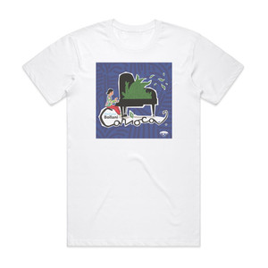 Stefano Bollani Carioca Album Cover T-Shirt White Stefano Bollani Carioca Album Cover T-Shirt White