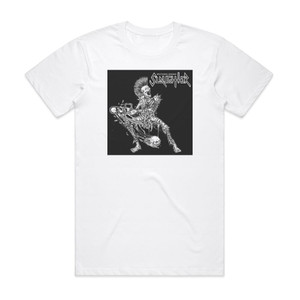 Slaughter Nocturnal Karnage Album Cover T-Shirt White Slaughter Nocturnal Karnage Album Cover T-Shirt White