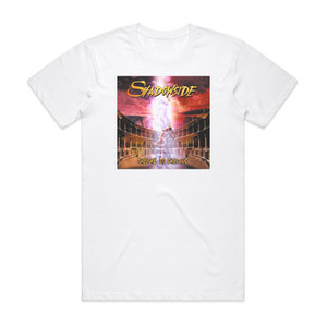 Shadowside Theatre Of Shadows Album Cover T-Shirt White Shadowside Theatre Of Shadows Album Cover T-Shirt White