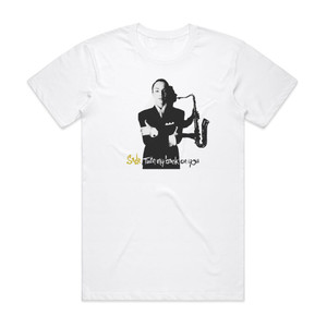Sade Turn My Back On You Album Cover T-Shirt White Sade Turn My Back On You Album Cover T-Shirt White