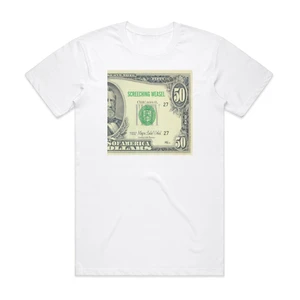 Screeching Weasel Major Label Debut Album Cover T-Shirt White