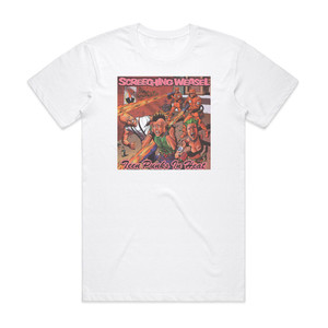Screeching Weasel Teen Punks In Heat Album Cover T-Shirt White Screeching Weasel Teen Punks In Heat Album Cover T-Shirt White