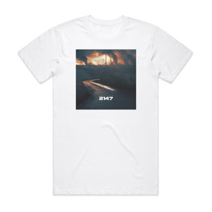 Sabled Sun 2147 Album Cover T-Shirt White Sabled Sun 2147 Album Cover T-Shirt White