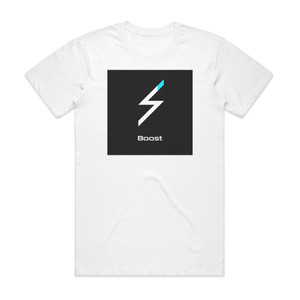 Sparkee Boost Album Cover T-Shirt White Sparkee Boost Album Cover T-Shirt White