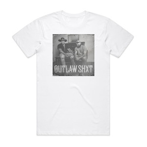 Struggle Outlaw Shxt Album Cover T-Shirt White Struggle Outlaw Shxt Album Cover T-Shirt White
