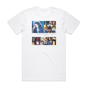 Sarah Brightman Rarities I Album Cover T-Shirt White Sarah Brightman Rarities I Album Cover T-Shirt White