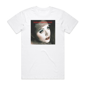 Sarah Brightman Love Changes Everything Album Cover T-Shirt White Sarah Brightman Love Changes Everything Album Cover T-Shirt White