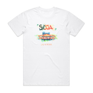 Soldiers of Jah Army Live In Virginia Album Cover T-Shirt White Soldiers of Jah Army Live In Virginia Album Cover T-Shirt White