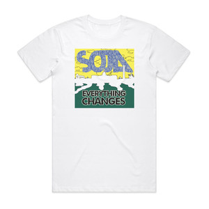 Soldiers of Jah Army Everything Changes Album Cover T-Shirt White Soldiers of Jah Army Everything Changes Album Cover T-Shirt White