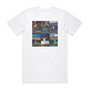Steve Hackett Life Is A Journey The Budapest Live Tapes Album Cover T-Shirt White